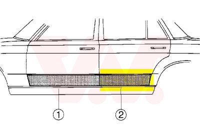 VAN WEZEL Ovi, kori 3010177